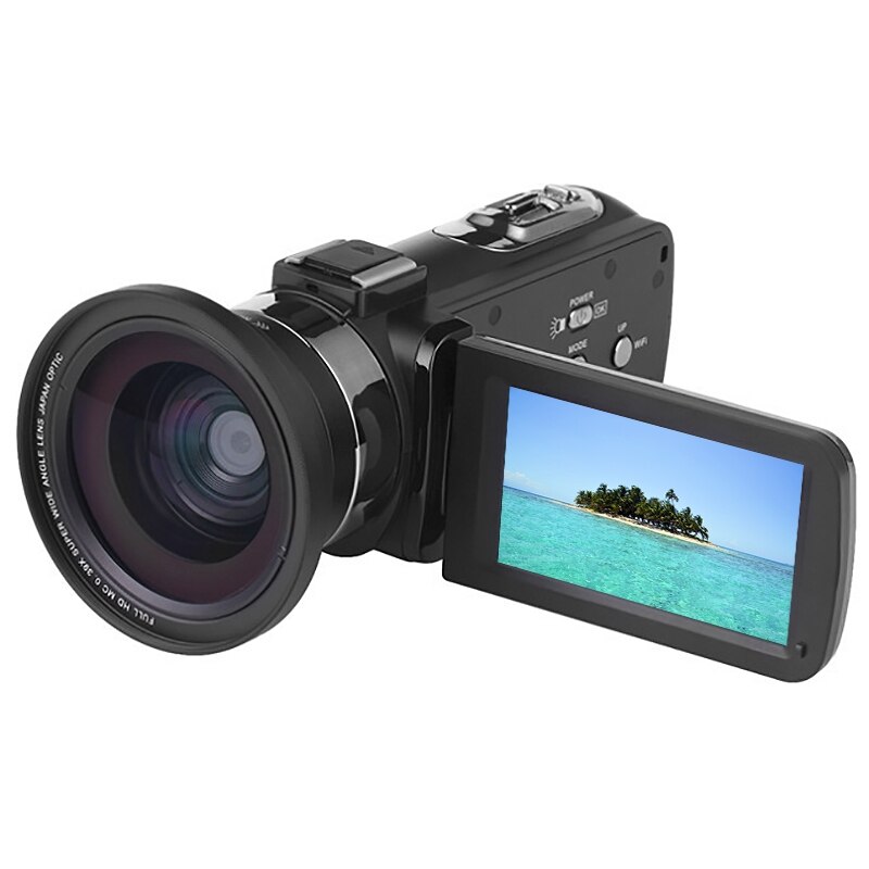 Cámara dedicada 4K Ultra gran angular lente, 37MM0.39X (UV72) gran angular + Macro lente dos en uno