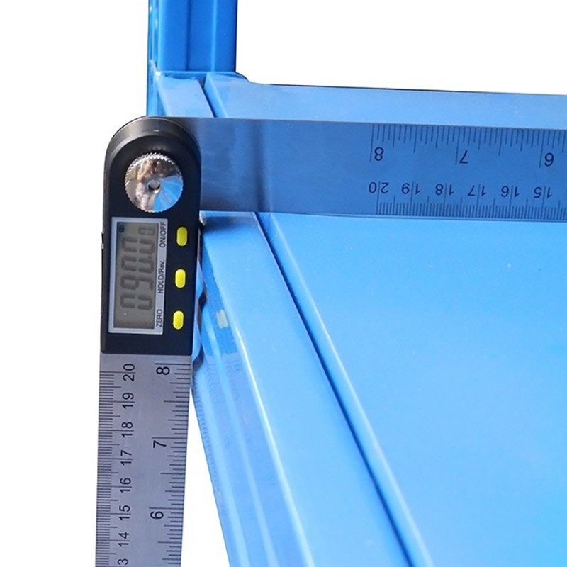 Digitale Gradenboog Hoek Heerser Elektronische Goniometer Rvs Hoek Finder Meter 360 Graden Inclinometer Meten