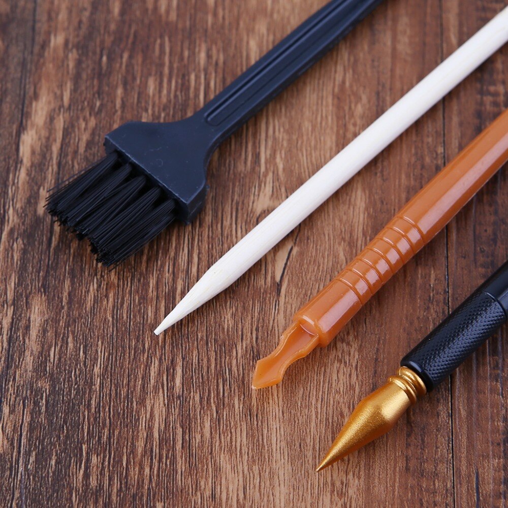 5Pcs Painting Drawing Scratch Arts Set Stick Scraper Pen Tools interesting DIY Necessaries Products