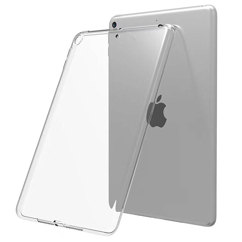 Case For iPad 10.2 MiNi 2 3 4 5 TPU Transparent Silicone Shockproof Cover For iPad Pro 10.5 Air 1 2 Back Case