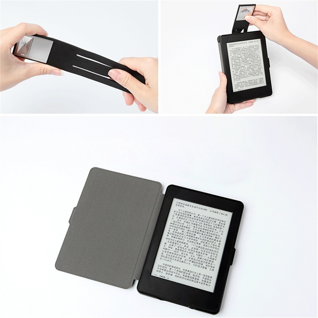 Lámpara de mesa para Kindle, luz LED de lectura para libro, lámpara de escritorio, Mini Clip Flexible para libro DC6V, blanco y negro #20