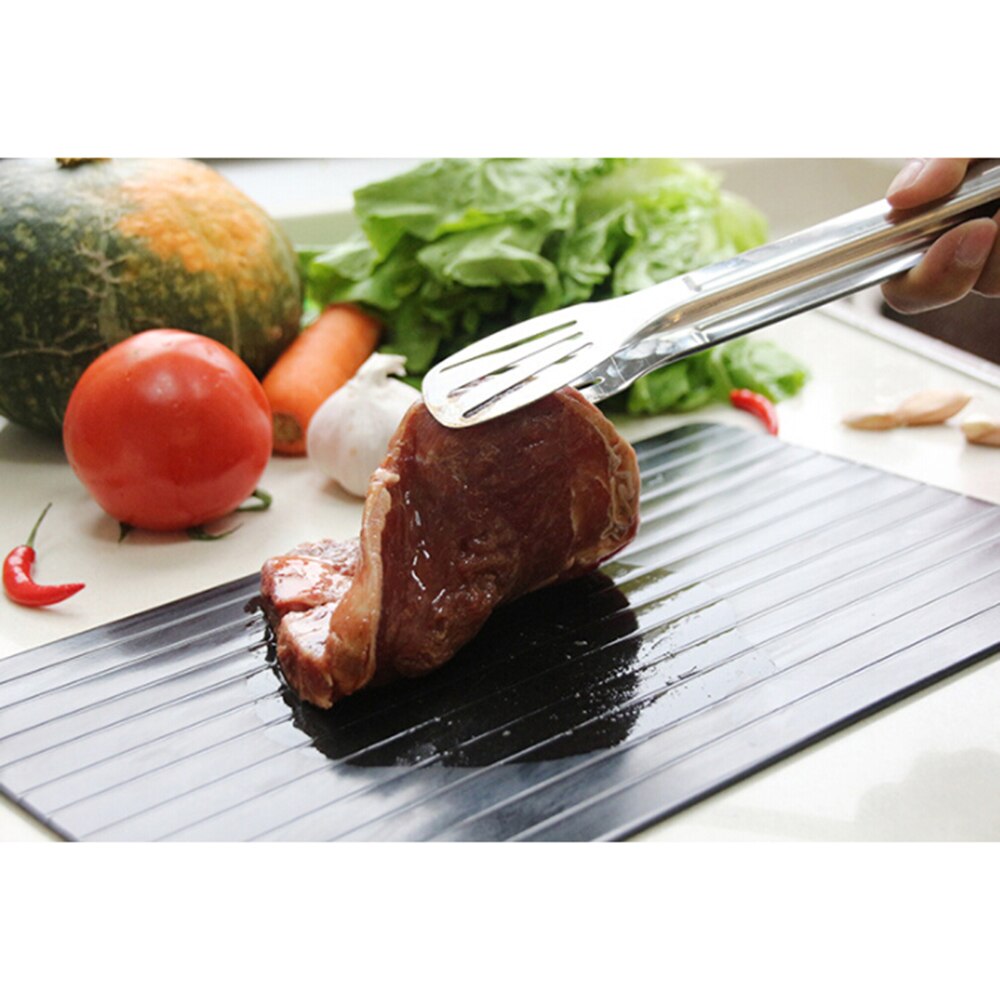Fast Rapid Thawing Defrosting Tray Kitchen Safe Defrost Meat Or Thaw Frozen Food Accessories