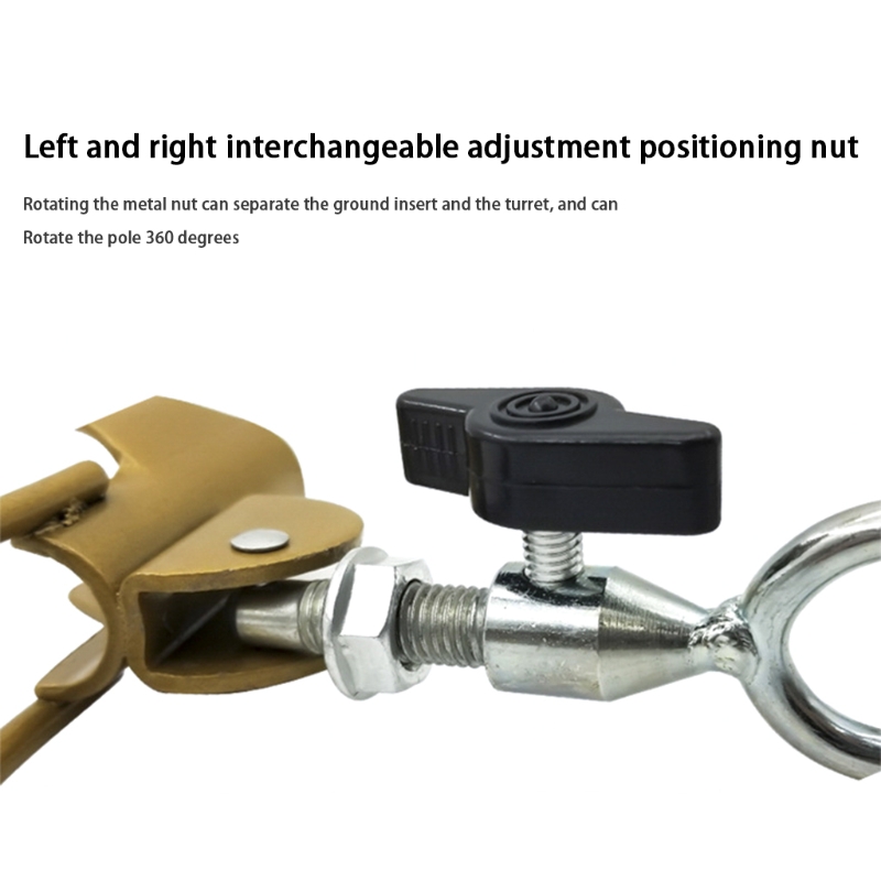 Upgraded Rod Holders for Bank Fishing,Fish Rod Holder Ground, Fishing Rod G99D