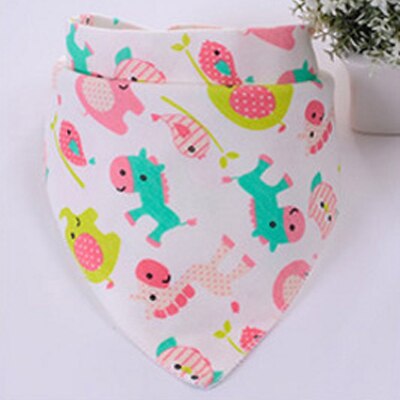 Baby bibs Cotton babador baby bandana Kids Cute Soft Bebe Baberos For Newborn Toddler Triangle Infant bibs burp cloth Saliva: 4