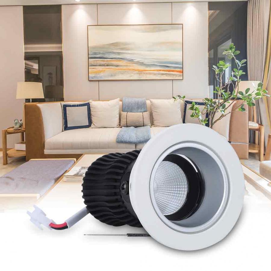 anti-ledet downlight hotell stue soverom gjeng innebygd veggvasker ledet søkelyset ledet veggvasker veggvasker