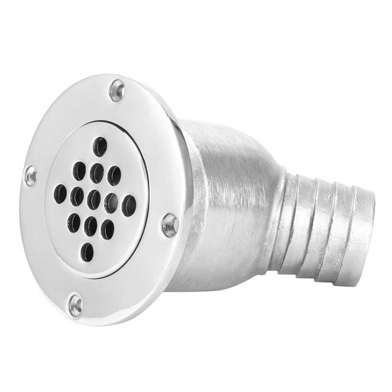 Drain Scupper Deck Floor Drain Black for Fishing Boat Yacht Use