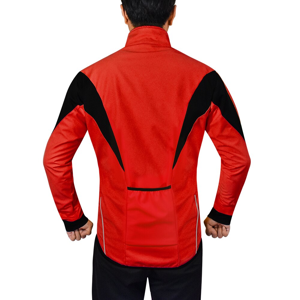 Wolfbike warming-up winter fietsjack heren dames slim fit winddicht waterdicht reflecterend mtb fietsjas fietssportjacks