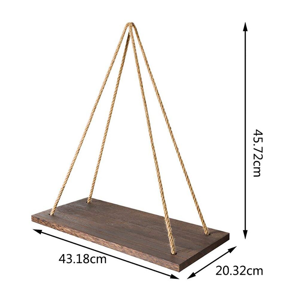Nordic Wooden Wall Shelf Decorative Floating Shelving Home Decorative Storage Wall Mounted Rack Hanging Floating Shelve