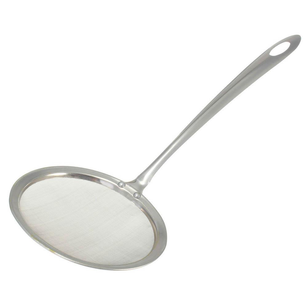 1pc métal soupe louche cuillère écumeur crépine maille filtre cuisine cuisson cuillère crépine cuisson écumeur ustensiles de cuisine