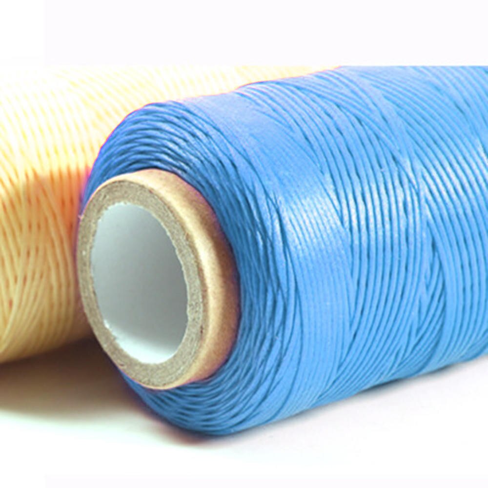 200m Waxed Thread 150D Flat Sewing Thread DIY Handicraft Leather Products for DIY Handicraft Tool Hand Stitching