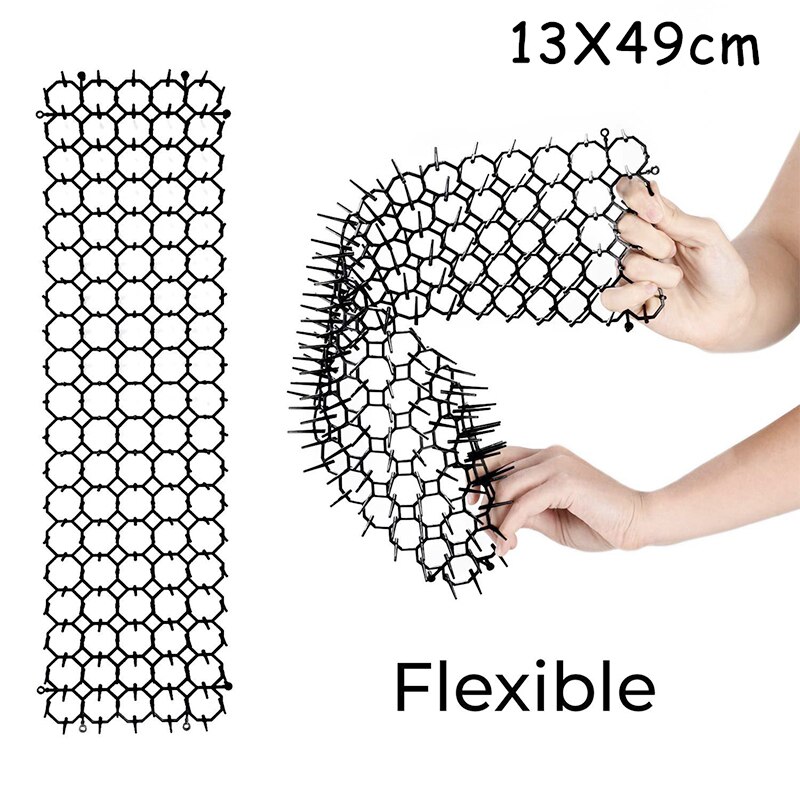 Tuin Kat Scat Matten Anti-Kat Honden En Pest Plastic Prikkeling Strip Netwerk Graven Stopper Tuin Netting Plastic Spike leveranciers