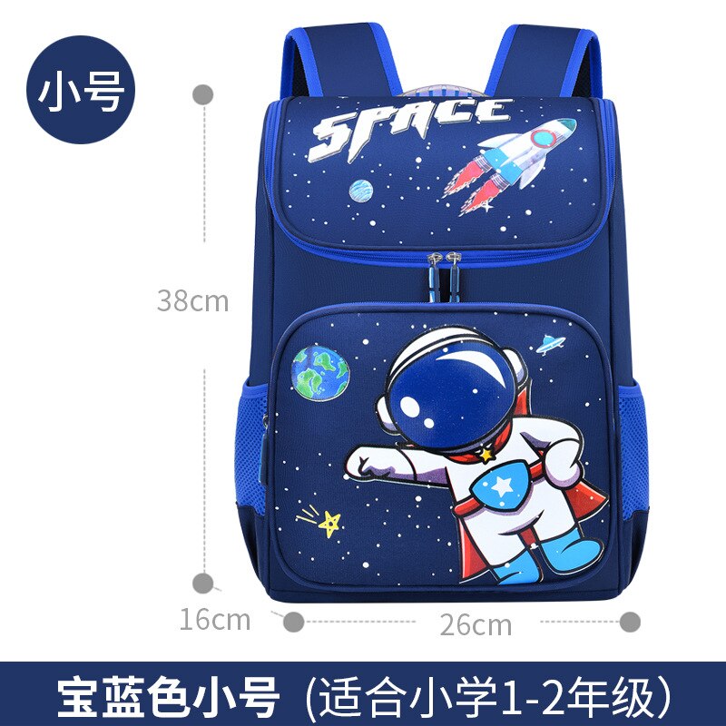 Kinderen Schooltassen Voor Meisjes Jongens Orthopedische Rugzak Kids Rugzakken Schooltas Basisschool Rugzak Kids Book Tassen Mochila: small blue