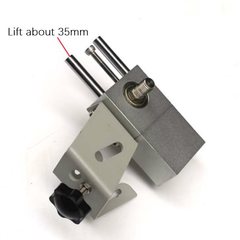 Mini Table Saw Lifting Spindle DIY Woodworking Cutting Polishing Spindle Saw Bearing Seat Shaft and Ball Bearing Spindle Motor