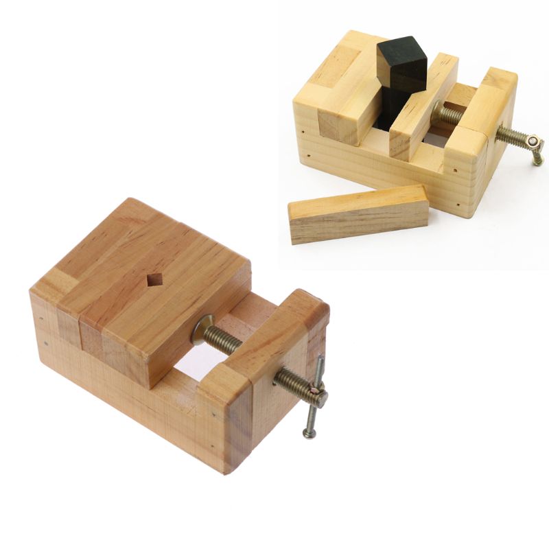 Tornillo plano de madera, Mini abrazadera en banco, tornillo plano, pinzas para tallado de madera