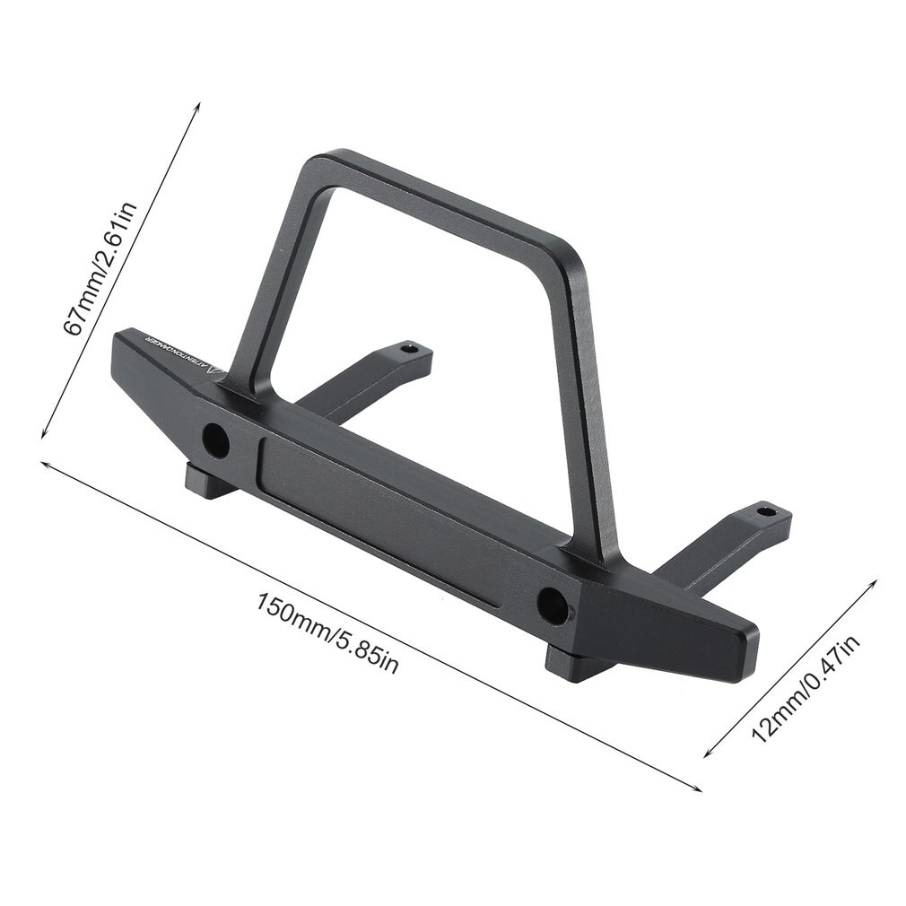 Original Front/Rear Bumper Anti-collision Protection Bar Protector Holder CNC Aluminum Alloy Special for DJI RoboMaster S1