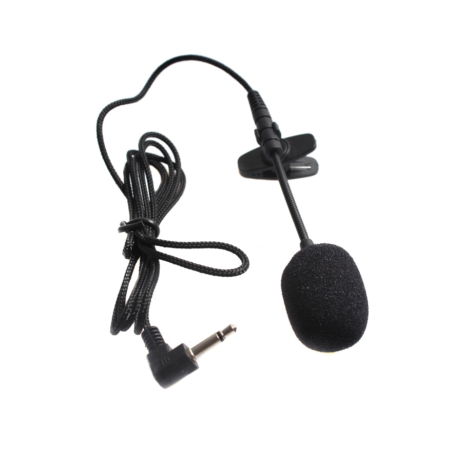 3.5mm Jack Handsfree Speeching Microfoon Draagbare Lange lavalier Clip Microfoon Voor Lezing Onderwijs Conferentie Gids