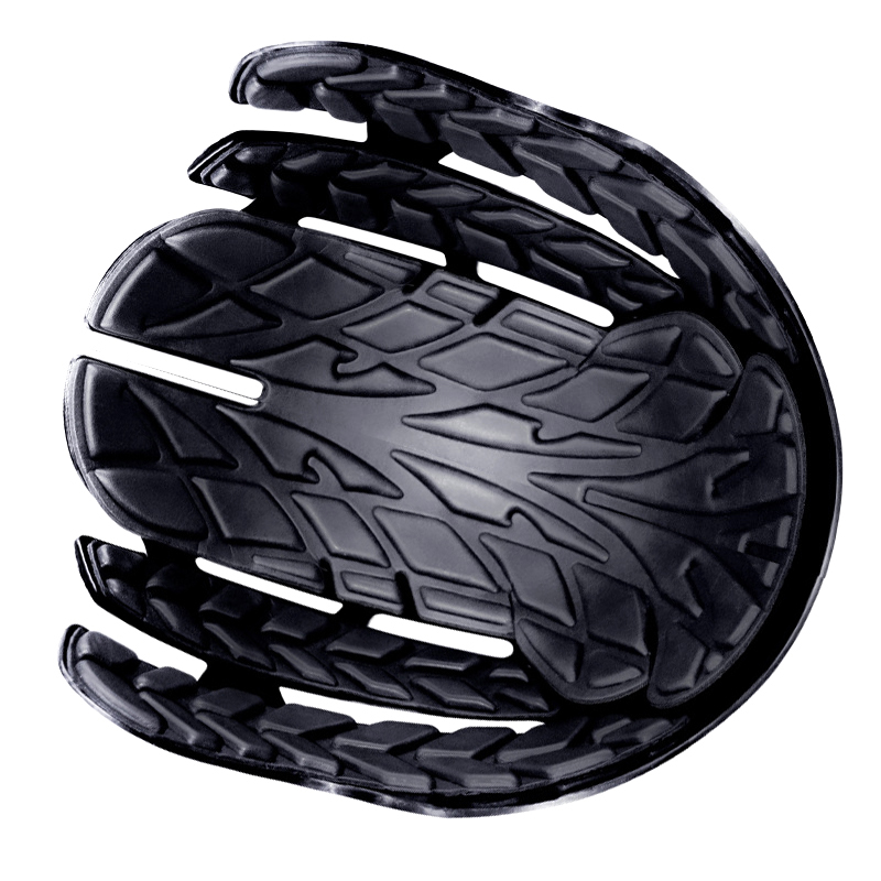 Universal Safety Cap Insert Bruisesproof Bumpsproof Protective Equipment Safety Cap Lined For Baseball Hat Accessories: Orange