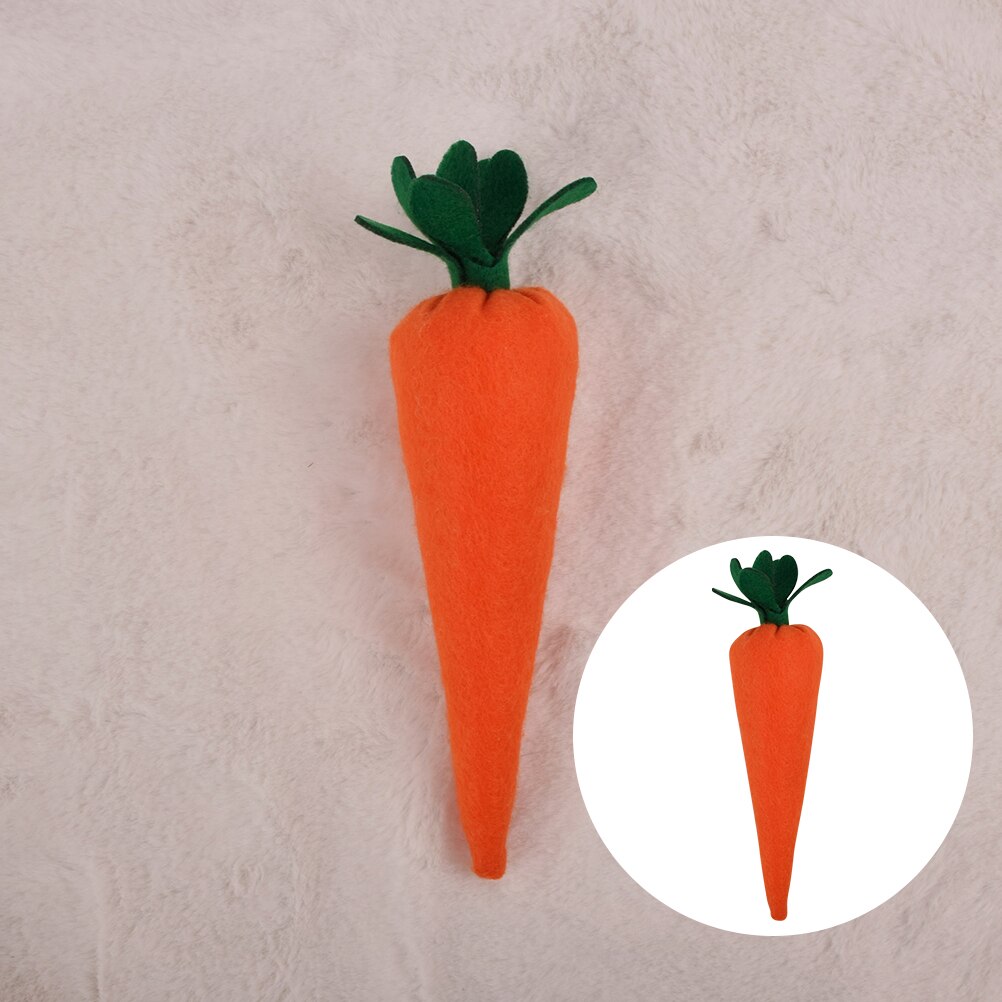 3Pcs Easter Carrot Decorations Artificial Carrot Decoration Chic Festival Decors