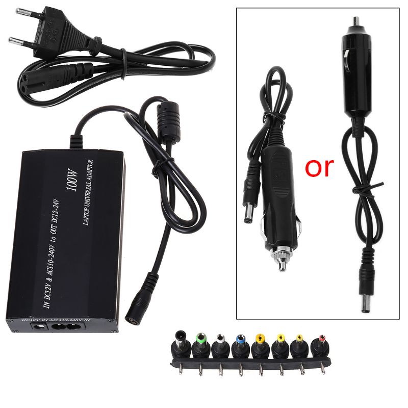 100W Universal AC Adapter Power Supply Charger Cord for Laptop Notebook