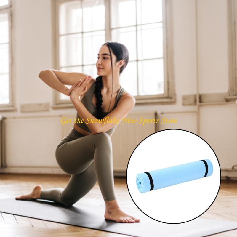 Tappetino antiscivolo per esercizi fitness pilates, coperta per esercizi, body building, tappetino sportivo per fitness, tappetino per ginnastica, attrezzatura per il fitness