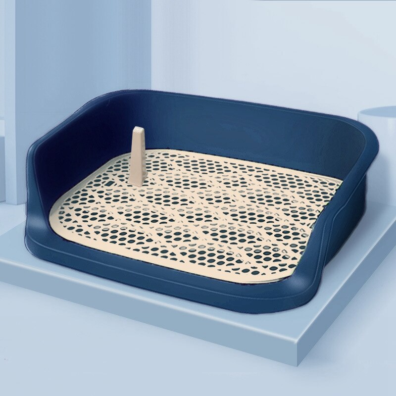 Grand bac à litière pour chien, bac à litière pour animaux de compagnie, toilettes d&#39;entraînement pour chiens et chats, toilettes anti-éclaboussures