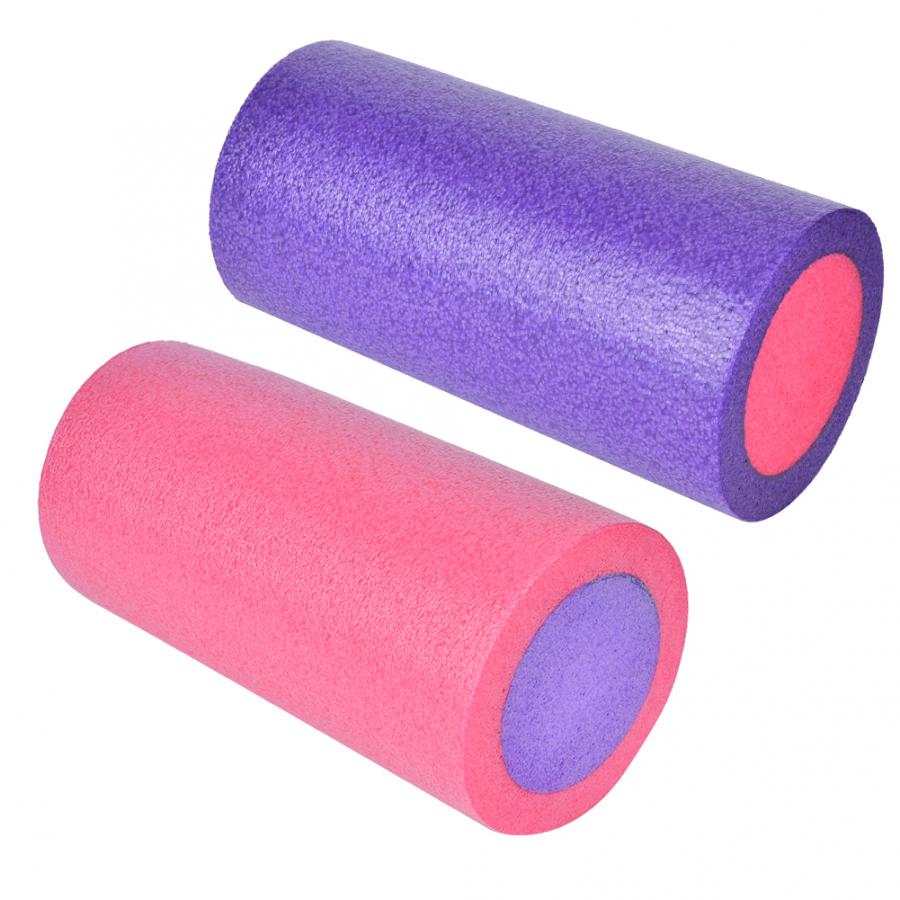 Yoga kolonne fitness pilates yoga foam roller blok epe yoga foam roller muskel aflaste massage kolonne balance udstyr 30 x 15cm