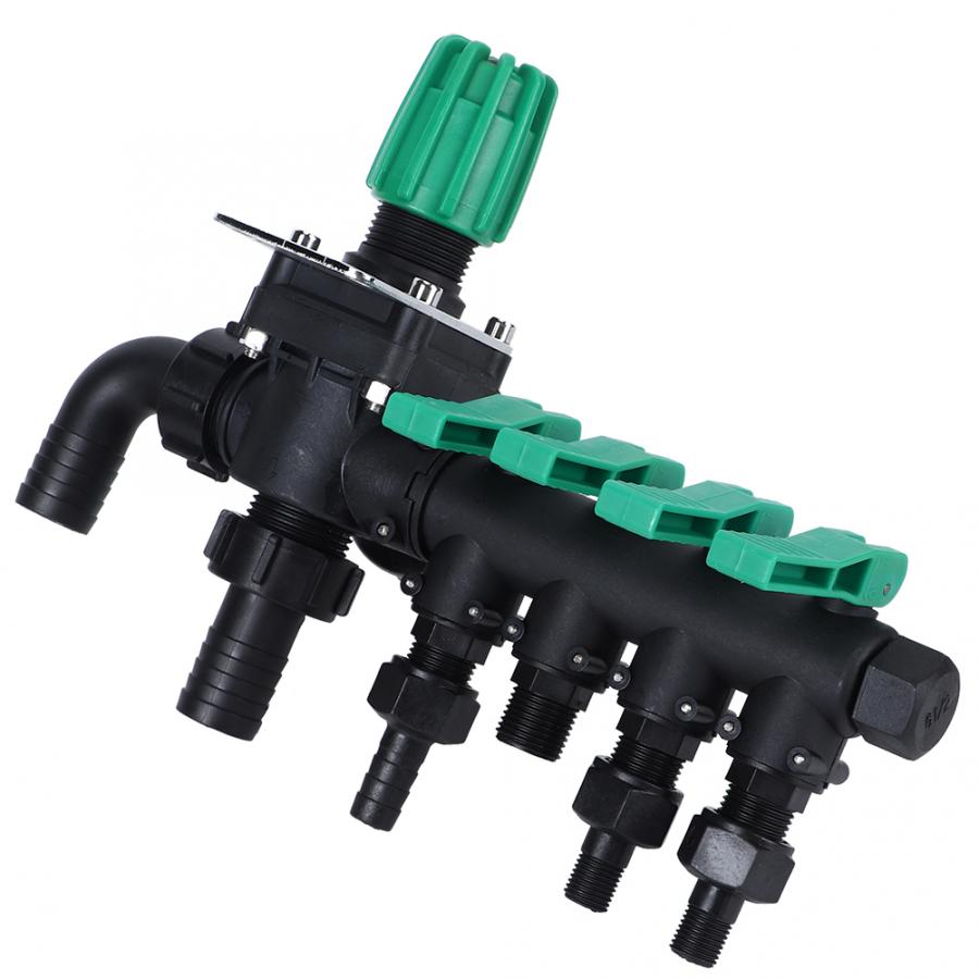 4 Way Water Sprayer Splitter Agricultural Garden Sprayer Control Valve Accessories for Agriculture
