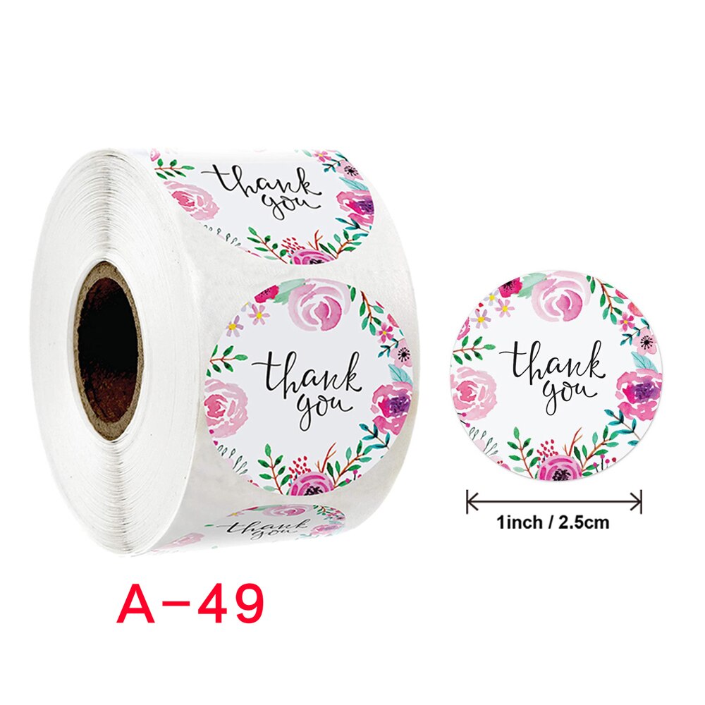 Voedsel Verpakking Stickers Home Verpakking Decoratie Seal Sticker Voor Bakken Bruiloft Decoratie Sticker Label: A-49