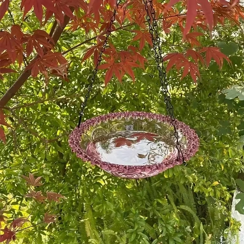 Mangeoire à oiseaux extérieure, bain d'oiseaux, jardin, colibri, balcon, décoration extérieure, fournitures pour animaux de compagnie,
