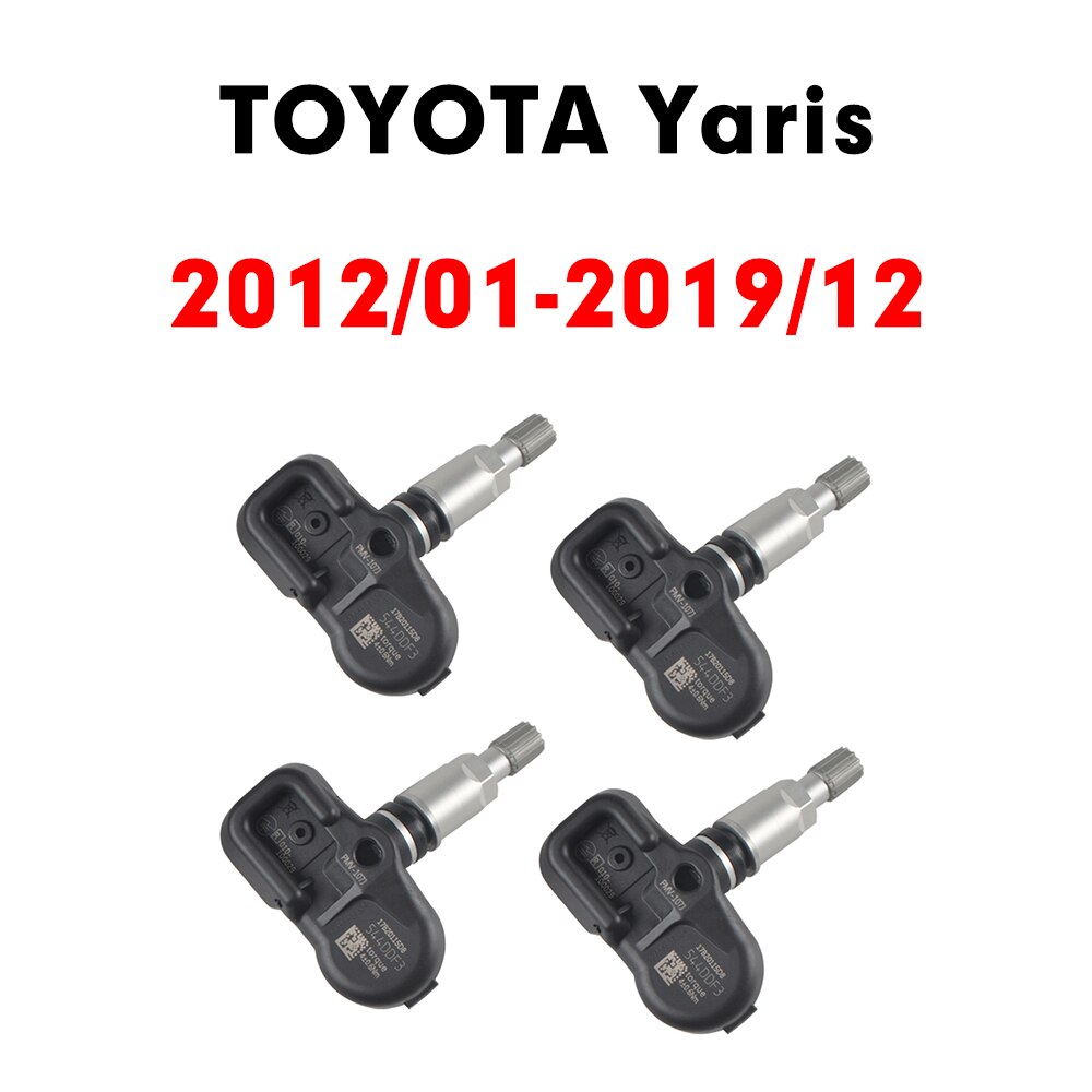 Dæktrykssensor overvågningssystem til toyota yaris  (2007)  tpms 315 mhz pmv -107j/c010 4260733011 4260706020: 2012-2019