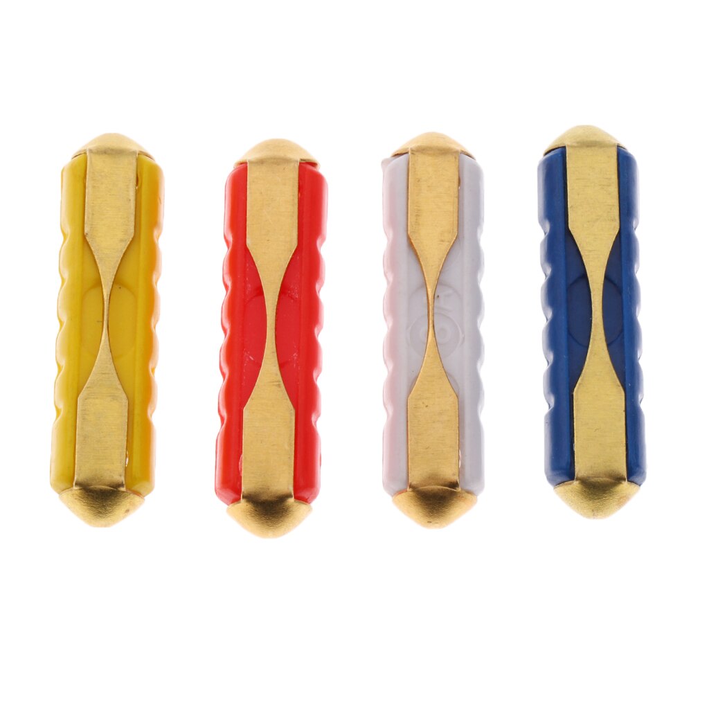 40 Pieces Automotive Car GBC Copper Bullet Fuse Kits 25A 8A 16A 20A