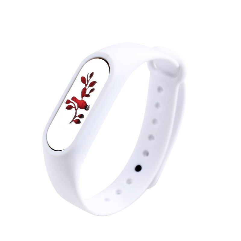 Ubelieve Bambini In Acciaio Inox Regolabile Olio Essenziale Del Braccialetto Dei Bambini del Silicone Degli Uomini Donne Diffusore Locket Braccialetti di Silicone: White 010