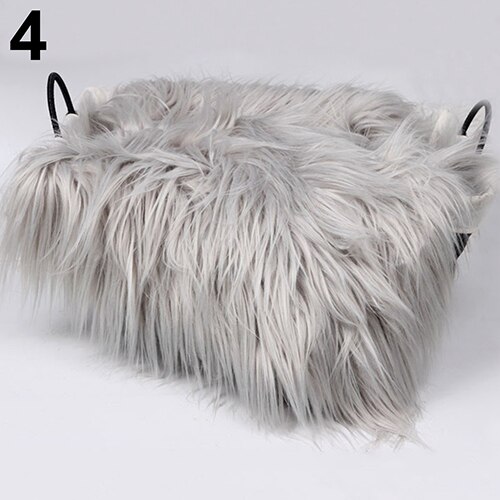 50 x 60cm Faux Fur Photography Photo Prop Baby Newborn Blanket Background Backdrop Rug Photography Prop Basket Stuffer Filler: Grey