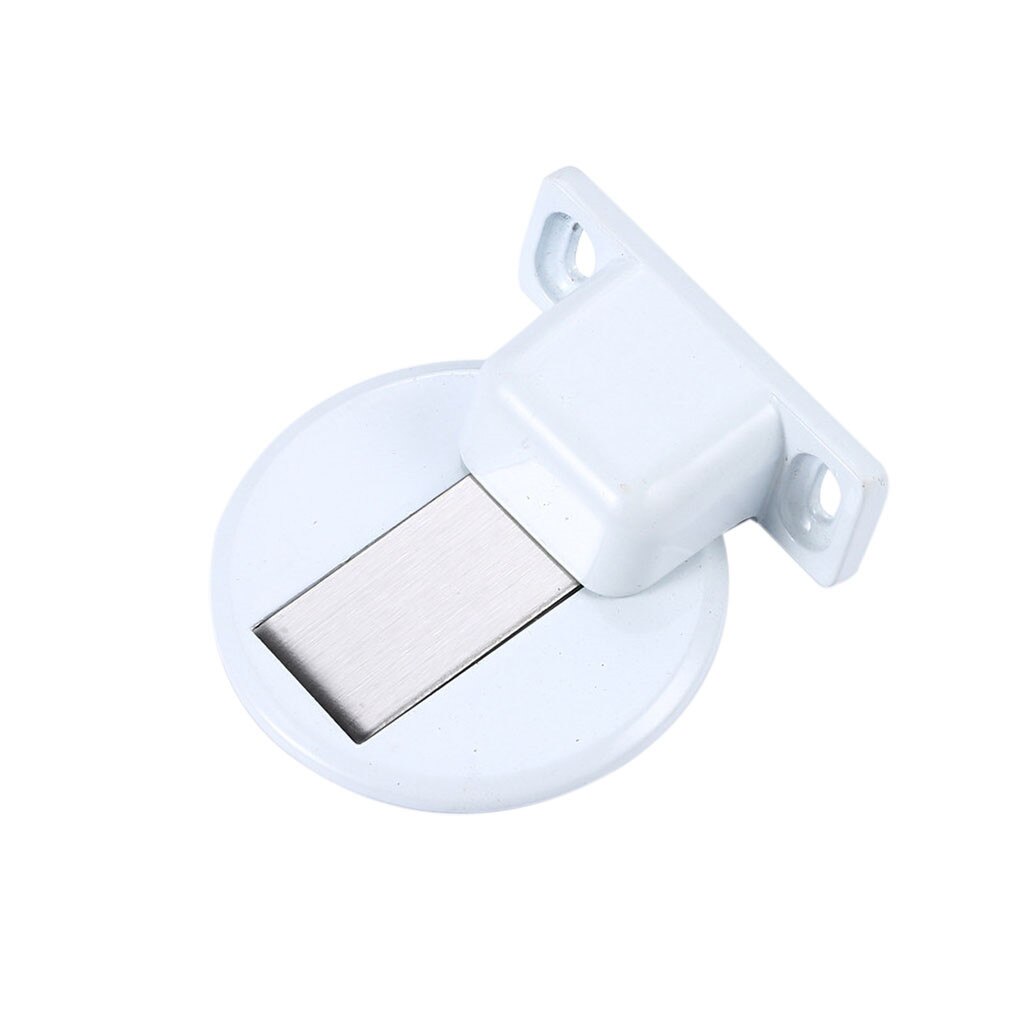 1pc Door Suction Device Suction Door Stops Stainless Steel Invisible Zinc Alloy Anti Collision Door Block Magnetic Door Stops: C