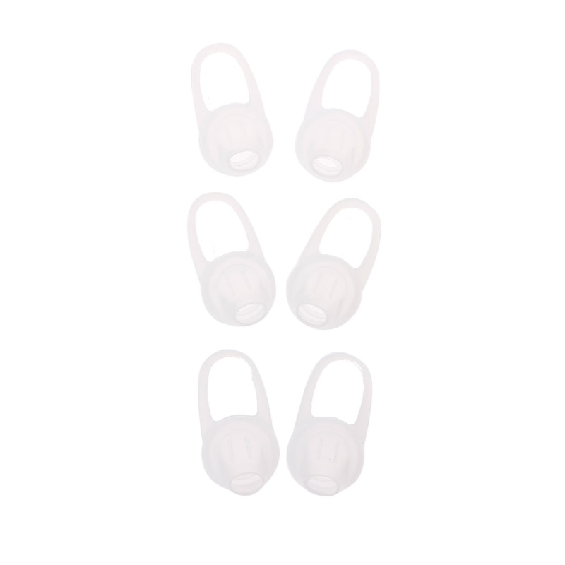 Lot de 6 embouts en silicone pour écouteurs intra-auriculaires bluetooth