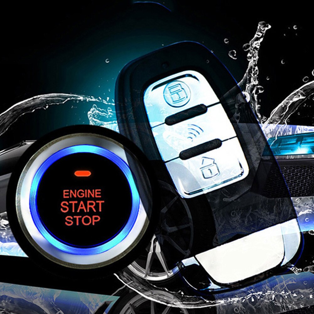 Antenna Engine One Start Button Car Alarm Security Ignition Push Control