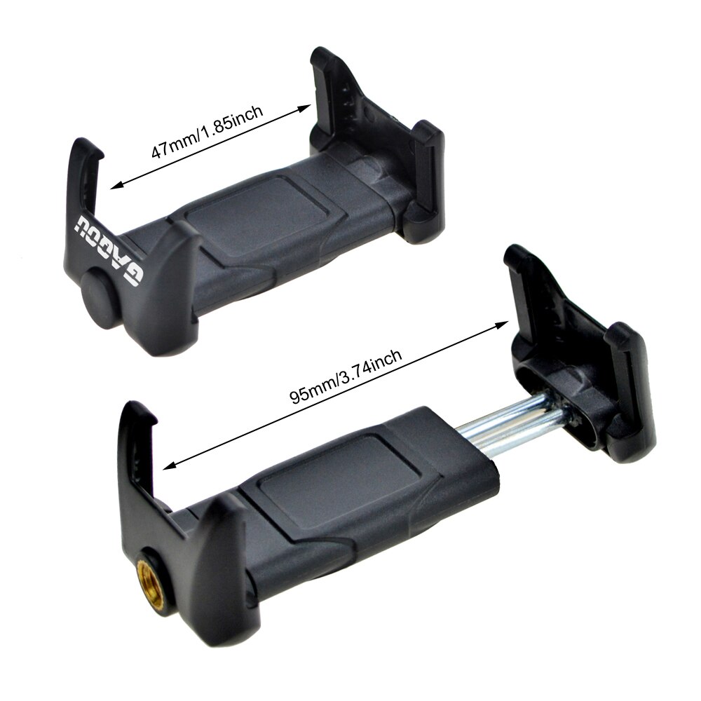 GAQOU adattatore universale per Mini treppiede per supporto per telefono cellulare Clipper per telefono cellulare per iPhone staffa per Smartphone Samsung