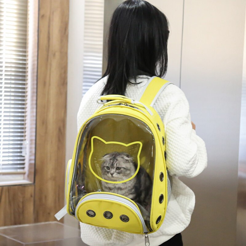 Kat Vervoer Tas Kat Rugzak Carrier Pet Accessoires Voor Kat Katten Huisdier Producten Katten Producten Voor Huisdieren Huisdier Ruimte Capsule