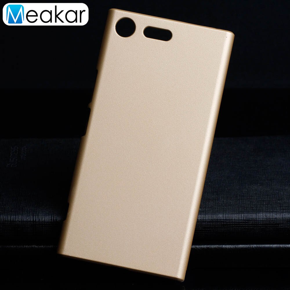 Coque cubierta 5.5For Sony Xperia Xz Premium Dual Xzp G8141 G8142 Coque trasero de teléfono caso de la cubierta: Golden