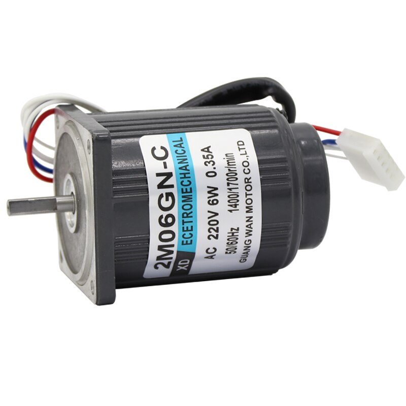 Motor de 220V AC 6W velocidad monofásico micro rápido motor de alta velocidad de control positivo y negativo pequeño motor