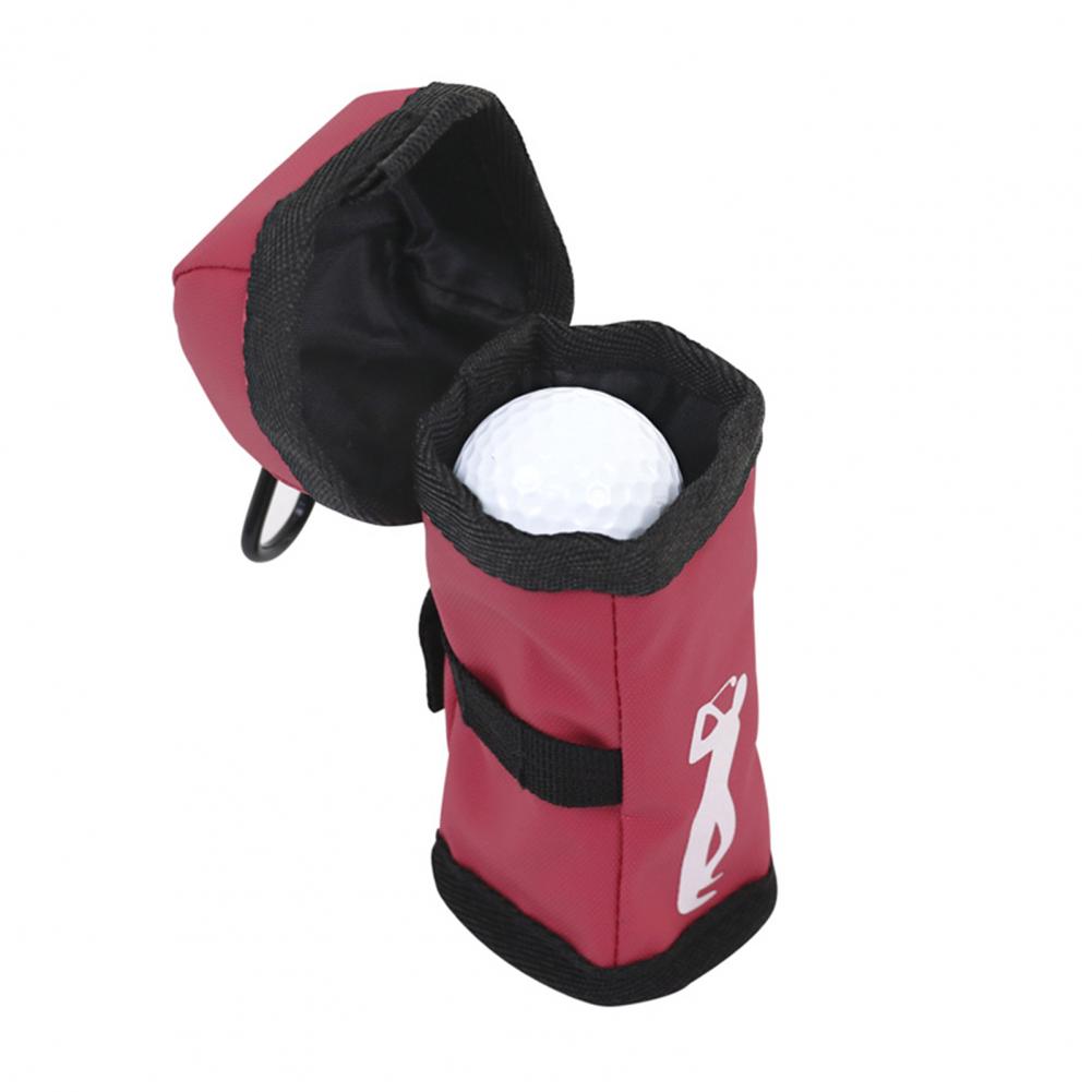 3 Golf Ball Holder Pouch Quick Access Moisture-proof Stylish Soft Golf Ball Protective Storage Bag for Golf Ball