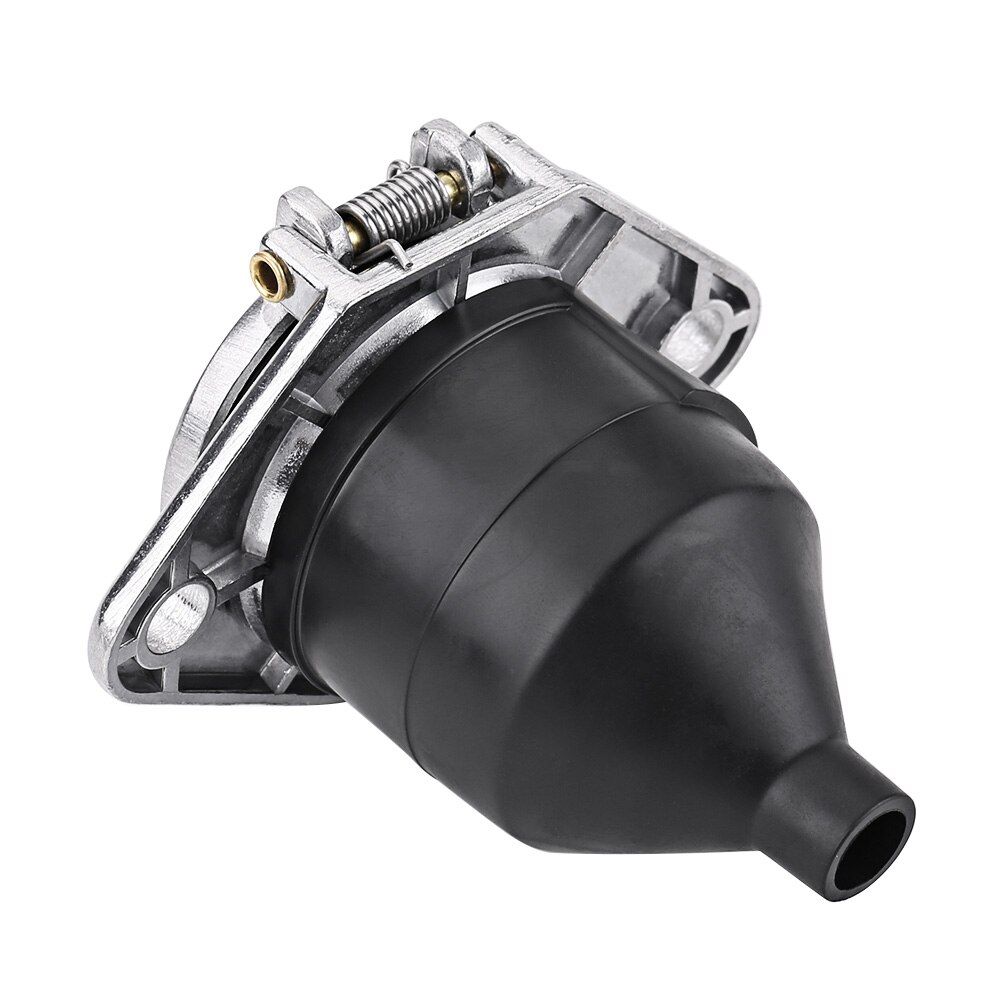 7-Pin Trailer Plug 7-Pole Wiring Connector Adapter Socket Universal Fit For 24V Commercial Vehicle Semitrailer And Trailer