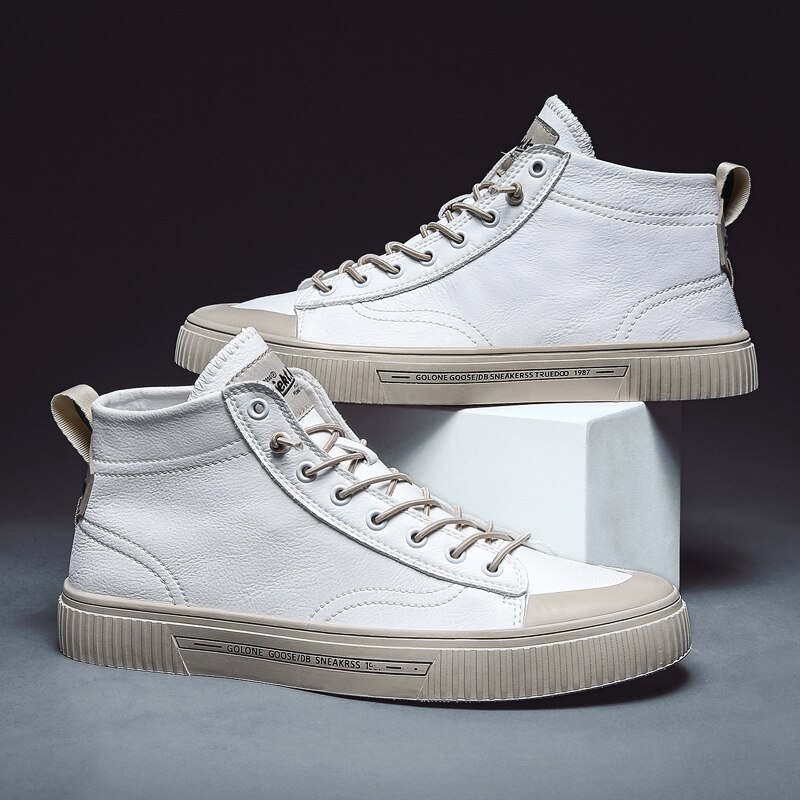 Canvas skor herr och dam sneakers höga klassiska skateboard skor