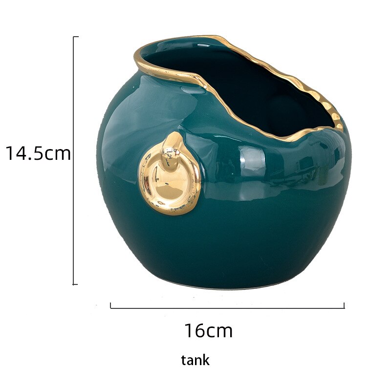 1pcs Green Porcelain Plate ceramic Dinner Plate Tableware Dinner Set Phnom Penh Exquisite Dinnerware Big Soup Ladle Leak Spoon: Chopstick holder