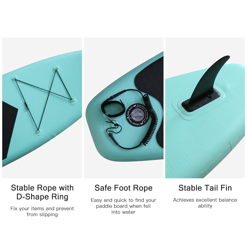 Inflatable Stand Up Paddle Board Surfboard with SUPs Carry Bag Inflatable SUPs Board Non-slip Deck Paddle Board Surfing Supplies