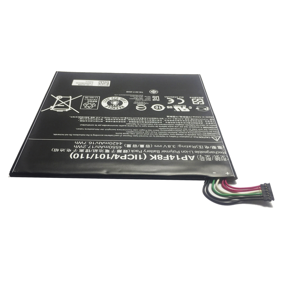 Li-Ion Polymer Laptop Batterie AP14F8K 4550mAh Für Acer Iconia Tab A1-850 B1-810 B1-820 B1-830 W1-810