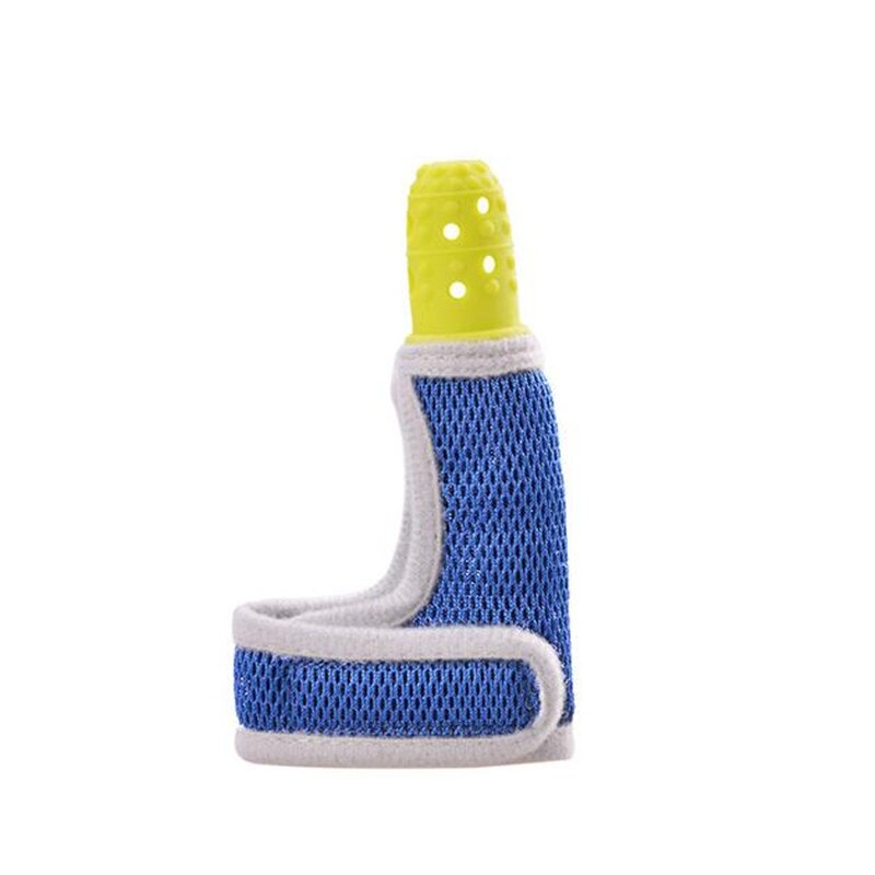 Baby Silikon Molaren Finger Hülse Daumen Kinder Anti-biss Zahnen Spielzeug Infant Atmungsaktive Daumen Ärmeln Zähne Pflege