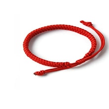 Kleurrijke Touw Geluk Rode Draad Rode Draad Charm Armbanden Voor Vrouwen Mannen Sieraden Bieklik