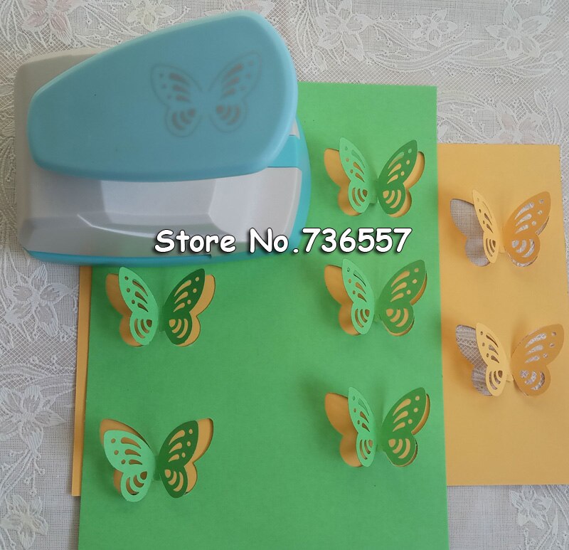 30mm - 42mm butterfly punches limited edition store craft punches dekorative hulning meget smuk puncher