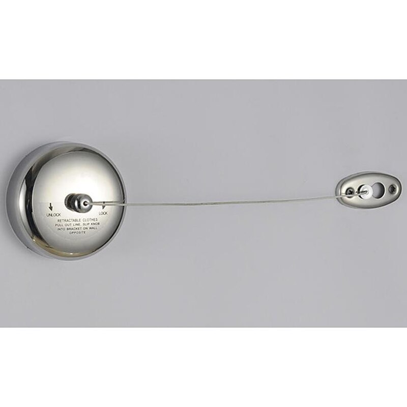 Stainless Steel Retractable Clothes Line Dryer Laundry Clothesline with Screws